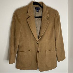 Vintage Anne Klein II Petite Tan Coat